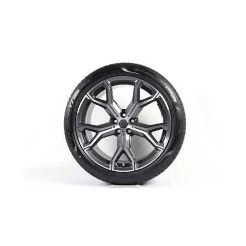 Jante PDW 22x10 fata 22x11 spate 5x112 ET40 ET35 gri antracit polish compatibile BMW NX / LC5445R95 NX — imaginea 4