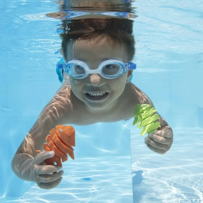 Jucarie pentru piscina, forma peste, Bestway 26029, 20 x 17.5 cm — imaginea 9