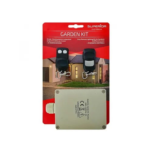 Kit automatizare porti si bariere exterior cu receptor si 2 telecomenzi Premium 220 V