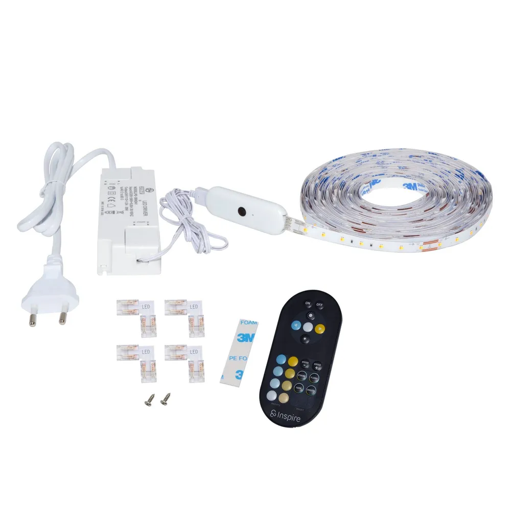 Kit banda LED Cutflexi, 10 m, CCT, dimabil, 620 lm/m, cu telecomanda
