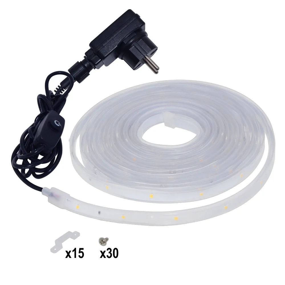 Kit banda LED No Name, 5m, 300 lm/m, lumina neutra, IP44