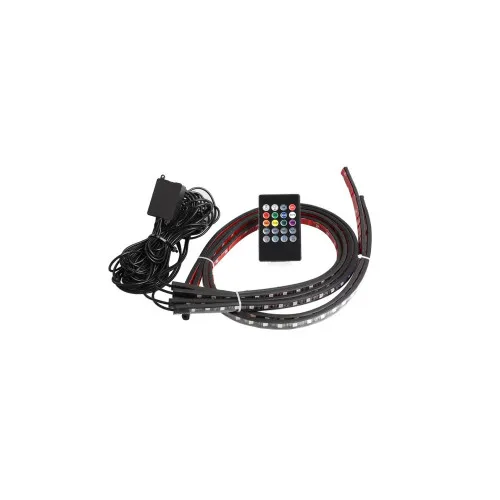 Kit banda LED RGB Digital cu aplicatie BTT sub masina 12V — imaginea 3