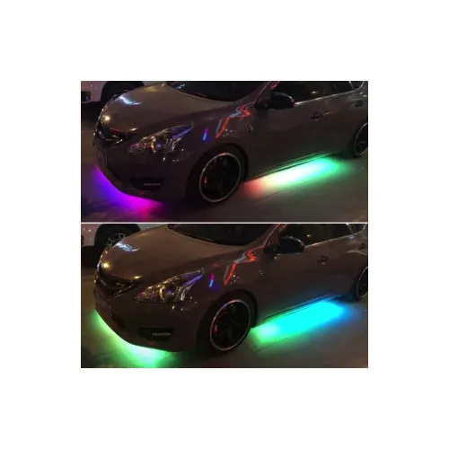 Kit banda LED RGB Digital cu aplicatie BTT sub masina 12V — imaginea 5