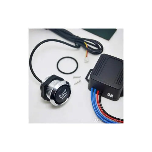 Kit buton pornire motor autoturism cu iluminare 12V — imaginea 7
