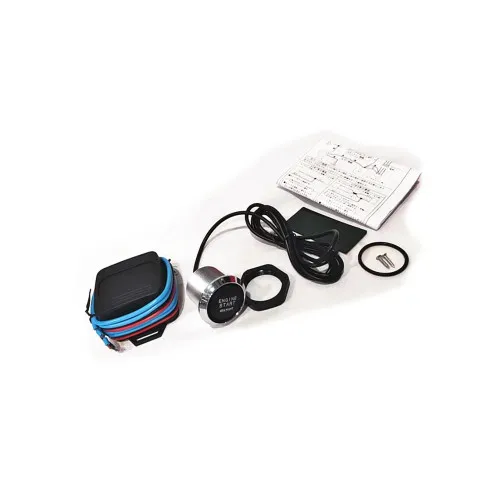 Kit buton pornire motor autoturism cu iluminare 12V — imaginea 5