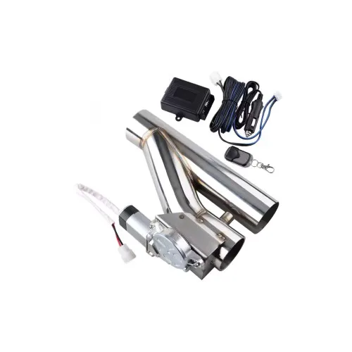Kit cut off valve Y evacuare auto cu telecomanda 76 mm inox 12V — imaginea 8