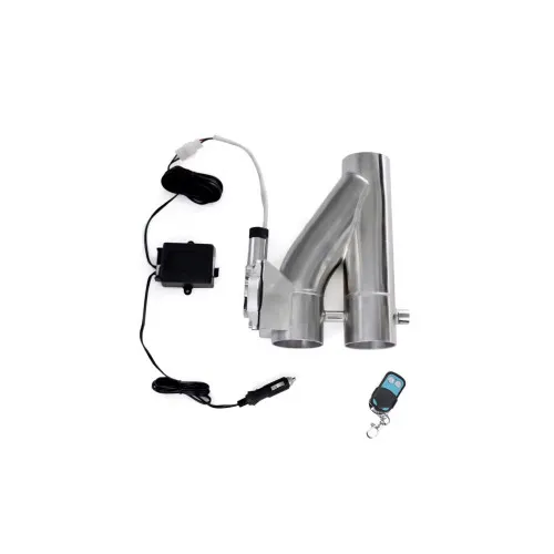 Kit cut off valve Y evacuare auto cu telecomanda 76 mm inox 12V — imaginea 6