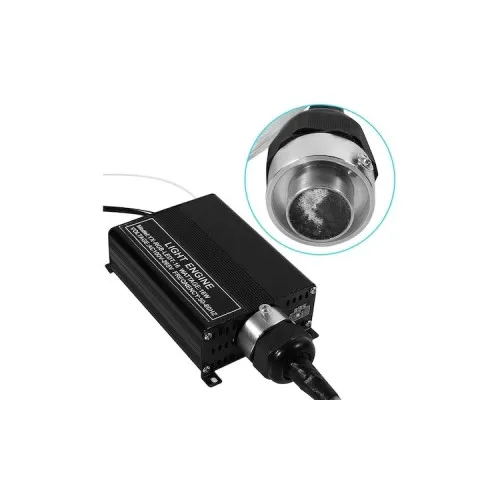 Kit fibra optica LED RGB+W plafon instelat cu efect meteorit (Stea Cazatoare) 450fire ,3m 12V — imaginea 2