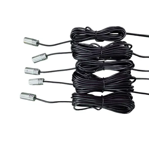 KIT FIR NEON LED RGB + BANDA LED RGB 22CM CU TELECOMANDA RF. SPT54ARW 12V — imaginea 3