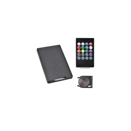 Kit lumini ambientale auto LED RGB 4 benzi 22 cm cu telecomanda si aplicatie Bluetooth — imaginea 4