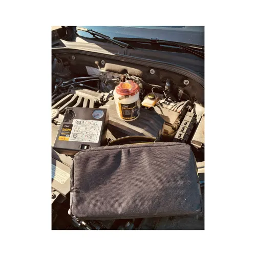 Kit reparatie pana auto airMAN ResQ Max cu compresor 12V si sigilant Active Seal — imaginea 5