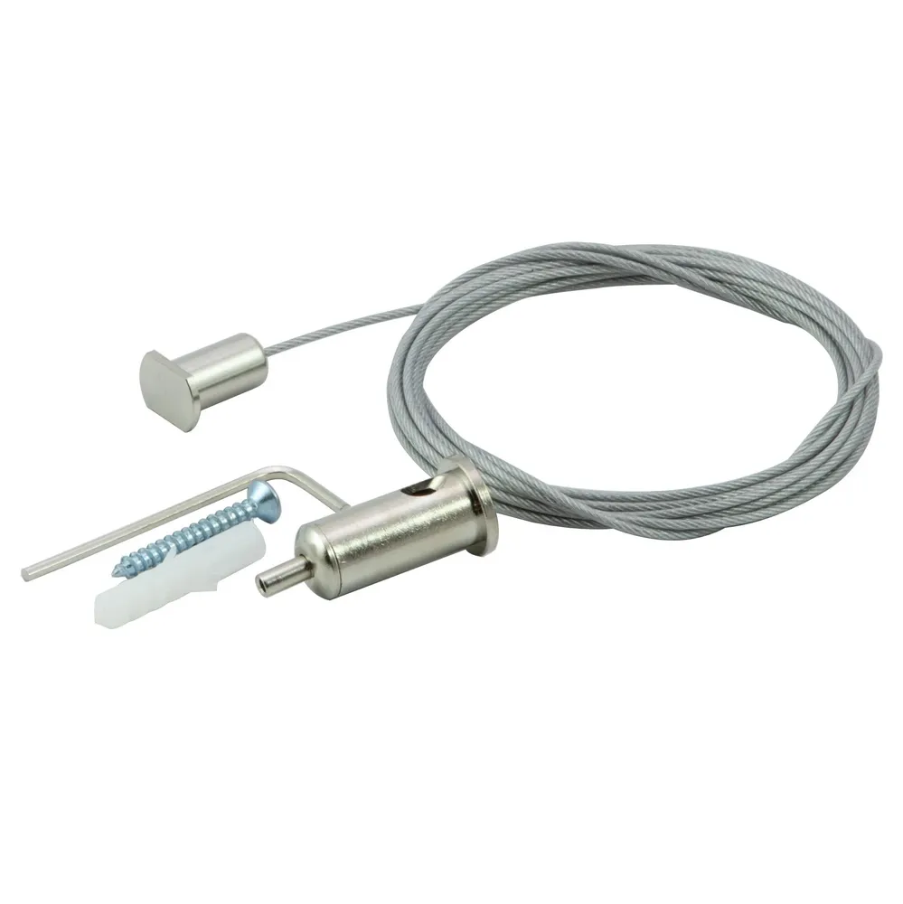 Kit suspendare Arelux MT1014, 250 V / 16 A, argintiu
