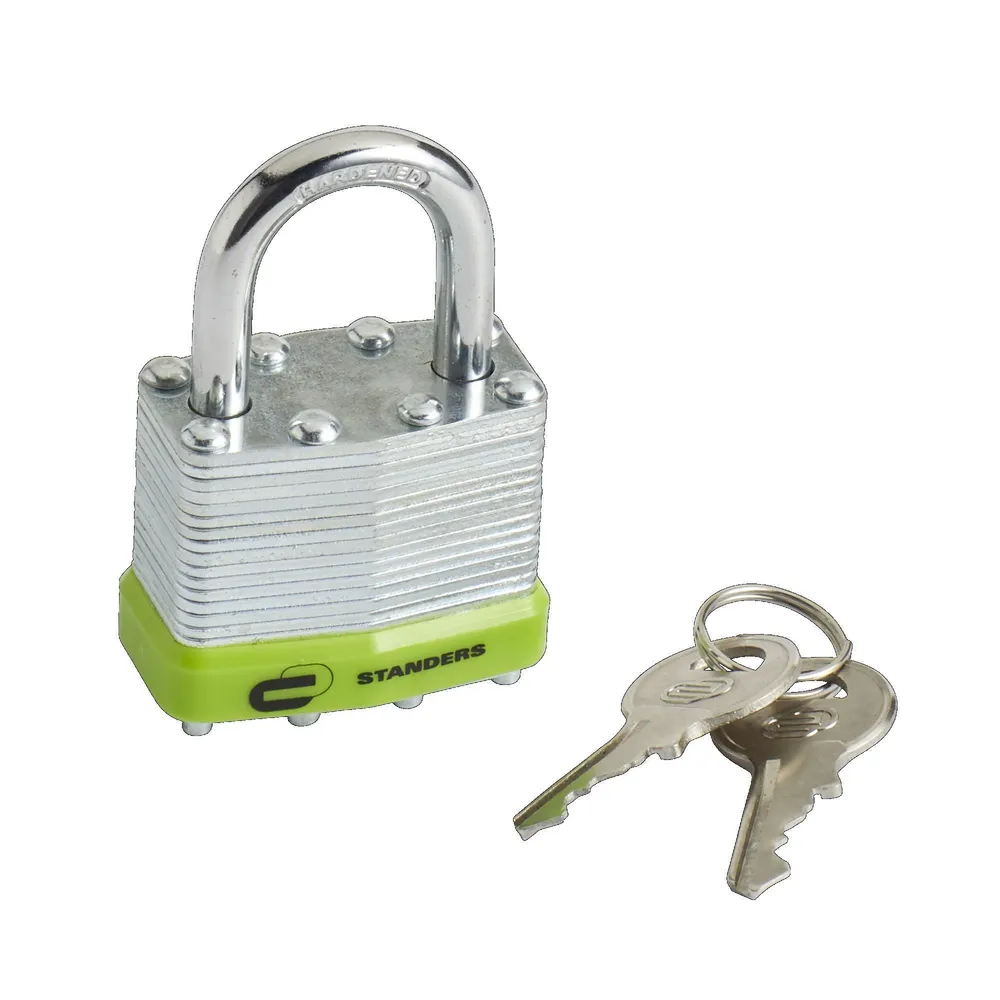 Lacat cu cheie, pentru interior, Standers, otel, 40 mm