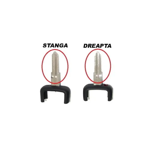 Lama carcasa telecomanda compatibila Opel, tip dreapta