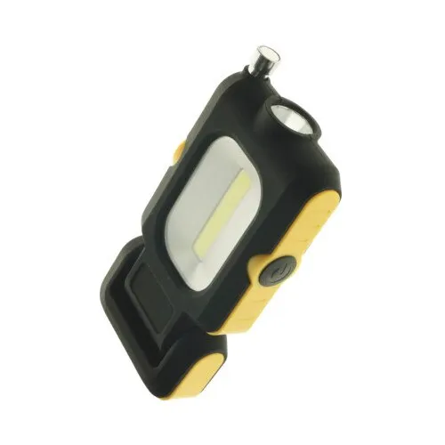 Lampa de lucru LED, 120 lumeni, negru, 122x50x50mm