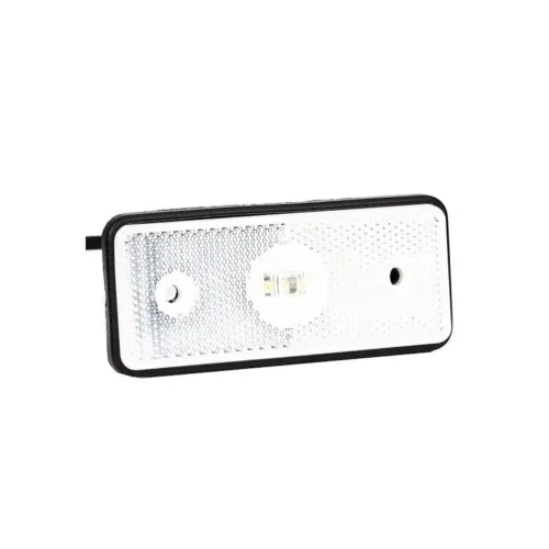 Lampa gabarit auto LED alba 110x45 mm 12-36V Fristom