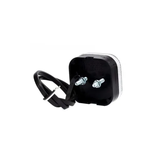 Lampa gabarit auto LED alba 62x62 mm 12-36V Fristom — imaginea 4