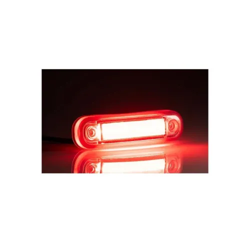 Lampa gabarit auto LED rosie 110x30.5 mm 12-36V Fristom — imaginea 4