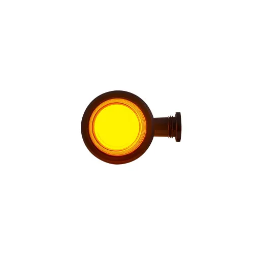 Lampa gabarit auto sub oglinda LED neon portocaliu 12V 24V 18 LED Cod: FR 0336 — imaginea 4