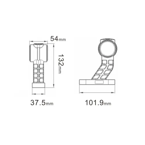 Lampa gabarit cu LED SL-5008 DREAPTA 12-24V — imaginea 4