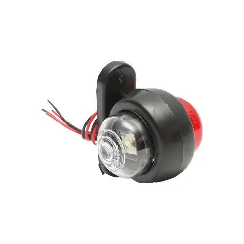 Lampa gabarit LED 12-24V lumina alb rosu