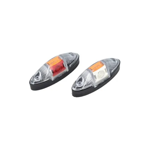 Lampa gabarit LED 12V alb galben rosu 120x40x40 mm