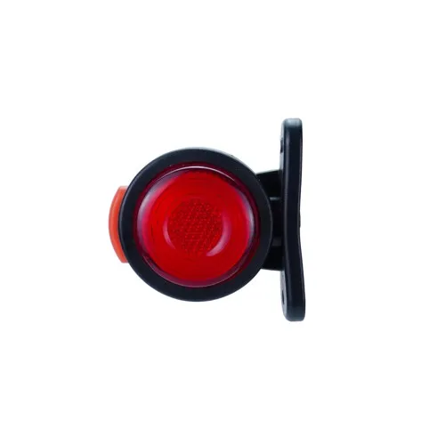 Lampa gabarit LED auto rotunda neon alb rosu 12V 24V — imaginea 3