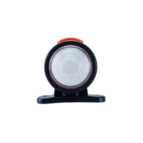 Lampa gabarit LED auto rotunda neon alb rosu 12V 24V — imaginea 5