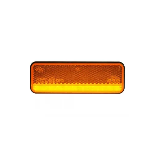 Lampa gabarit LED galbena 102x35 mm 12V/24V IP68 Cod: LD 2435 — imaginea 2