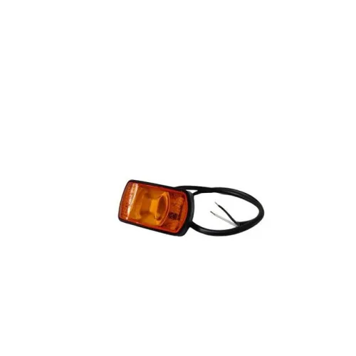 Lampa gabarit LED galbena 71x42x25 mm 12V-24V IP68 omologare E9 Fristom — imaginea 3