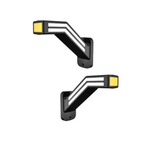 Lampa gabarit LED stanga cu semnalizare dinamica 12V/24V IP67