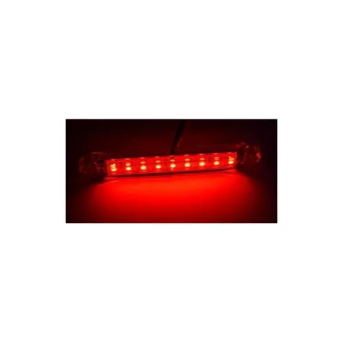 Lampa laterala auto LED 9 SMD 12V/24V alb rosu portocaliu — imaginea 5