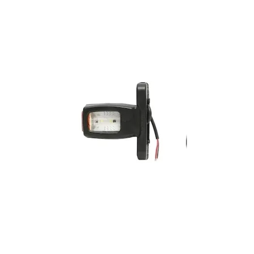 Lampa laterala auto LED gabarit alb rosu galben 12V 24V 48x30mm Cod: FR 0130 — imaginea 3