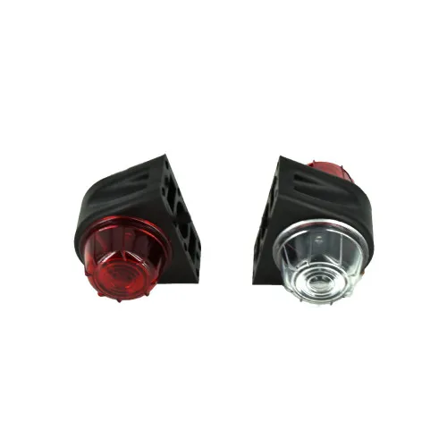 Lampa laterala gabarit cu LED Rosu-Alb 24V E4-Mark — imaginea 2