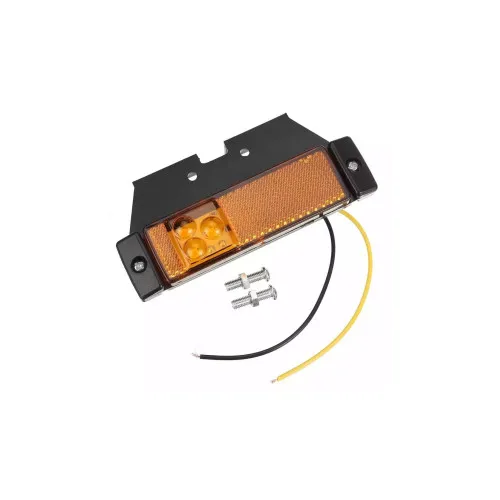 Lampa laterala LED 14x08 12V pozitie semnalizare alb rosu galben — imaginea 2