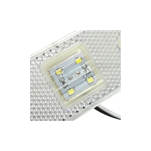 Lampa laterala LED alba 4 LED 12V — imaginea 2