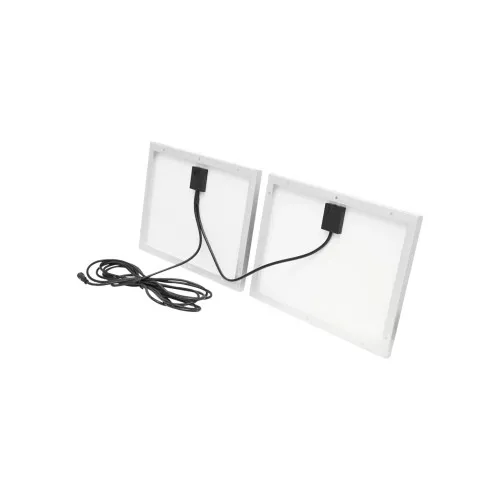 Lampa LED 63W 126 x 0.5W cu panou solar 25W si baterie 7V 10Ah — imaginea 4