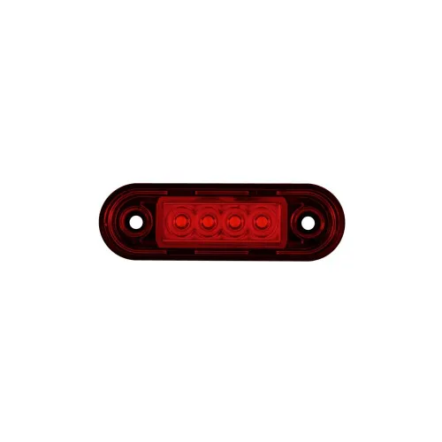 Lampa LED auto bullbar universala 12V 24V etansa 84x27mm Cod: FR 0170-L — imaginea 4