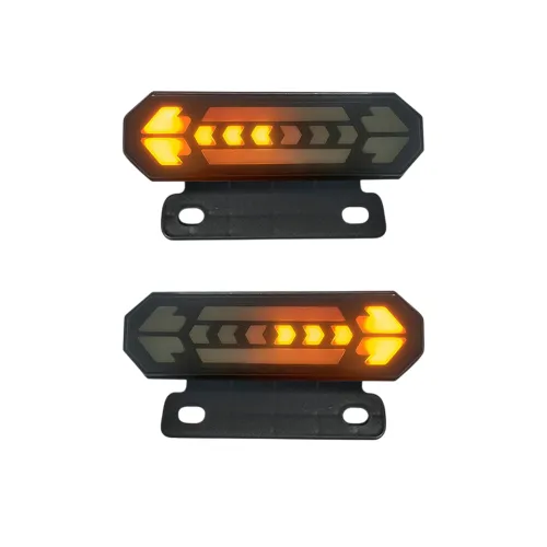 Lampa LED de avertizare 12V-24V lumina continua sau stroboscopica galbena sau rosie