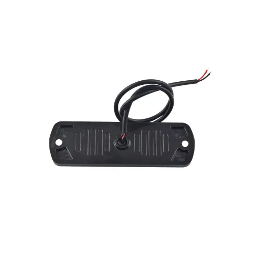 Lampa LED de avertizare 4 LED-uri 12V-24V galbena 86x28mm — imaginea 4