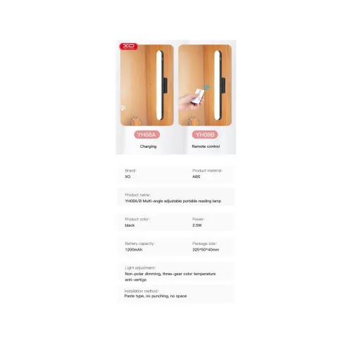 Lampa LED reincarcabila cu telecomanda 1200mAh — imaginea 3