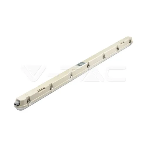 Lampa LED Rezistenta la Apa Seria-M 1500mm 48W 4000K Milky Cover SS Clip 120lm/W — imaginea 2