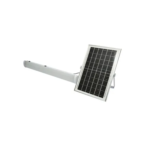 Lampa LED solara 150W 6500K cu panou solar policristalin telecomanda si acumulator 3600mAh — imaginea 2
