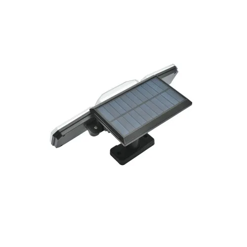 Lampa LED solara 224 LED 6000-7000K IP65 cu telecomanda si baterie 2000mAh — imaginea 3