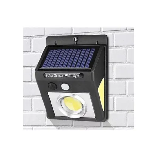 Lampa LED solara 6W 600lm cu senzor de miscare 3m si panou solar integrat — imaginea 2