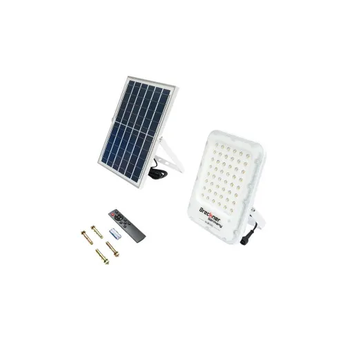 Lampa LED solara 700lm 96 LED cu panou solar 12W senzor de miscare si telecomanda