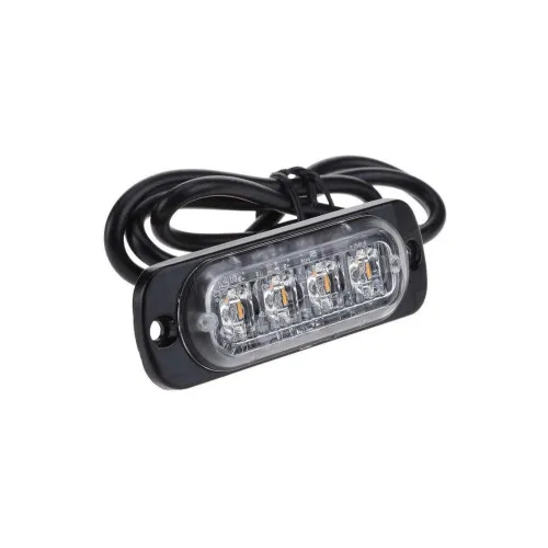 Lampa LED stroboscopica 4 LED-uri 12V-24V diverse culori — imaginea 2