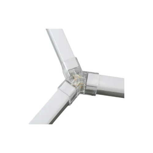 Lampa LED T5 440 mm 7W 220V 700lm cu mufa si conector legatura — imaginea 4