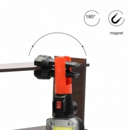 Lampa lucru reincarcabila, portabila,magnetica LED 20W/600lm — imaginea 4