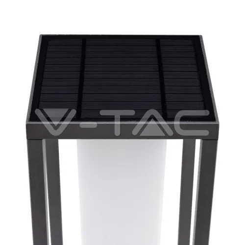 Lampa Solara tarus 2W LED Cip SAMSUNG Gri 3000K — imaginea 3
